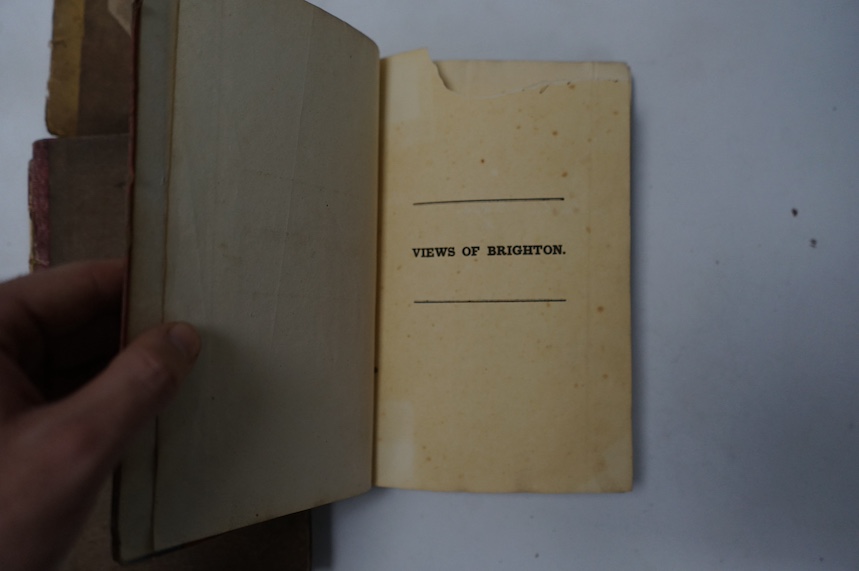 Knox, V. - Narrative of...Sermon preached in the Parish Church of Brighton, 1793; [Attree] Topography of Brighton: And Picture of the Roads, 1815; Lloyd, Mary - Brighton, A Poem, 1809; Sickelmore's Views of Brighton, 182